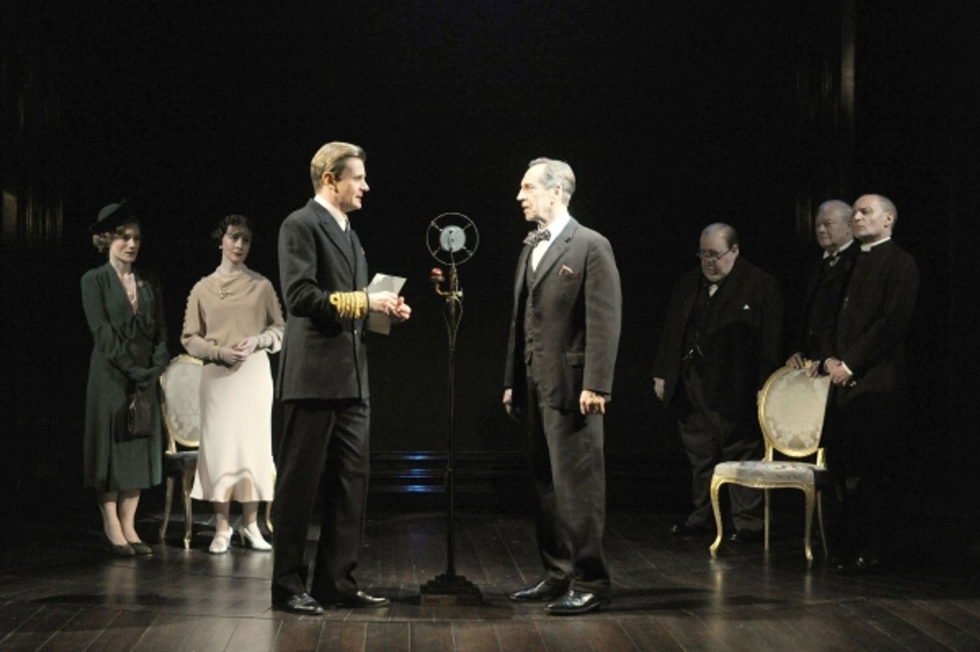 Photo Flash: THE KING'S SPEECH Play in London  Image