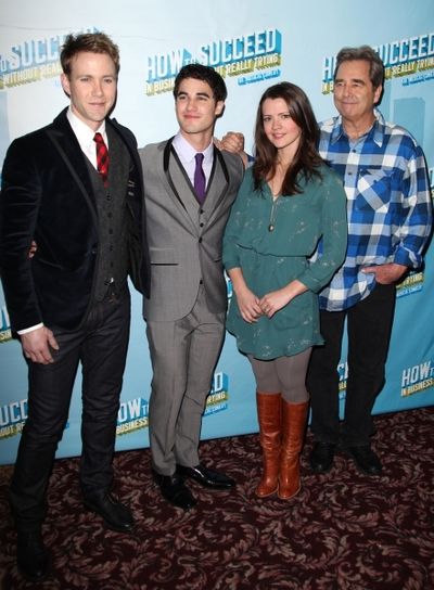 Christopher J. Hanke, Darren Criss, Rose Hemingway & Beau Bridges  Read more: http:// Photo