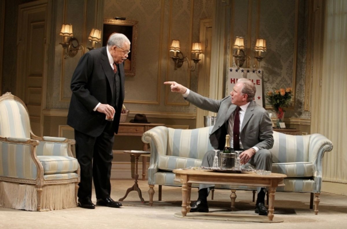 James Earl JOnes, John Larroquette at 