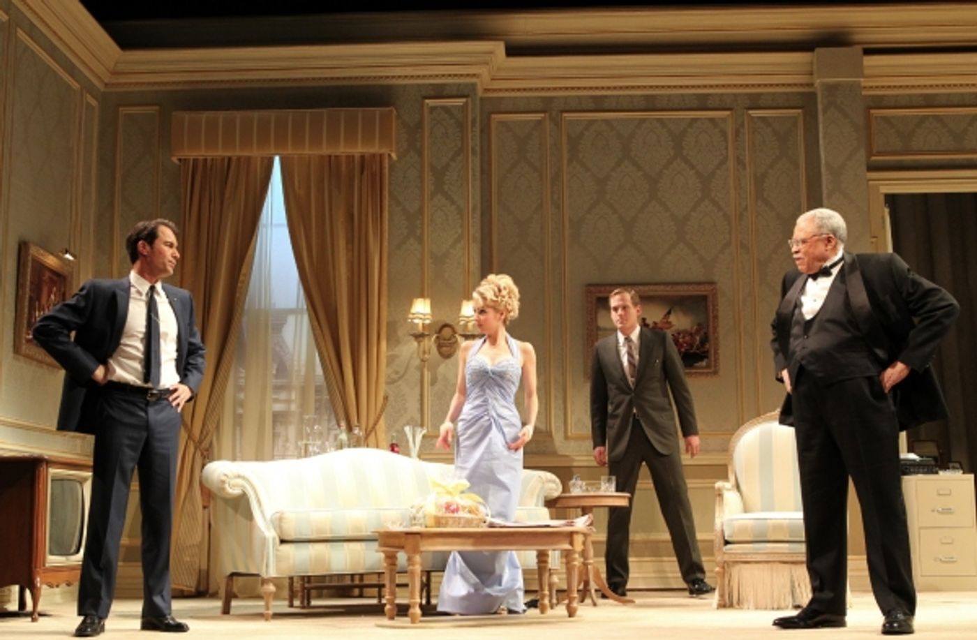 Photo Flash: Angela Lansbury, James Earl Jones, Eric McCormack, et al. in Broadway's THE BEST MAN- Production Shots!  Image