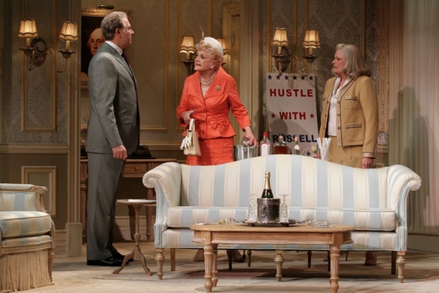 Photo Flash: Angela Lansbury, James Earl Jones, Eric McCormack, et al. in Broadway's THE BEST MAN- Production Shots!  Image