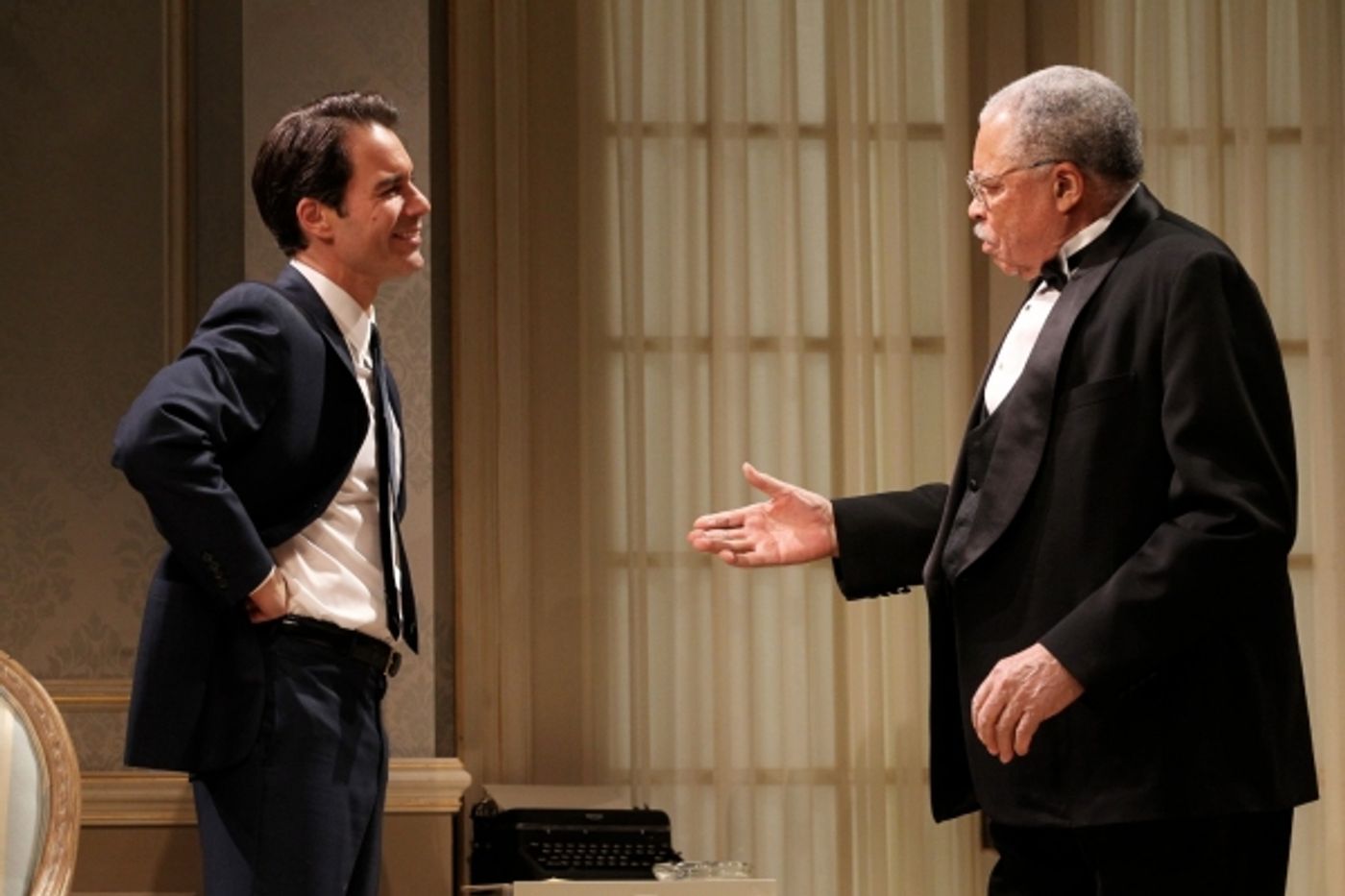 Photo Flash: Angela Lansbury, James Earl Jones, Eric McCormack, et al. in Broadway's THE BEST MAN- Production Shots!  Image