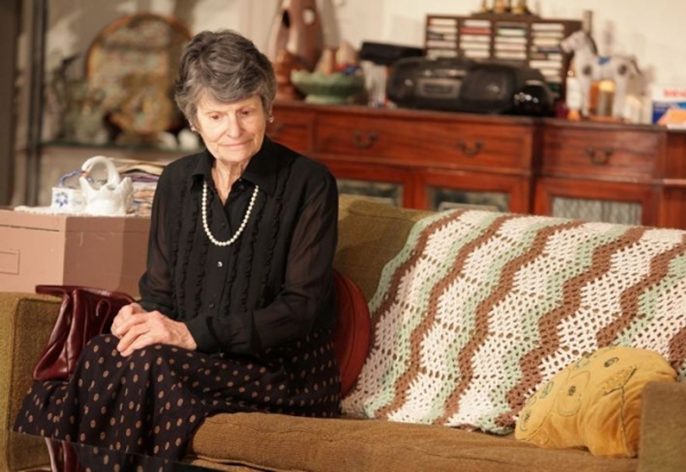 Photo Flash: First Look at Gabriel Ebert, Mary Louise Wilson, et al. in 4000 MILES  Image