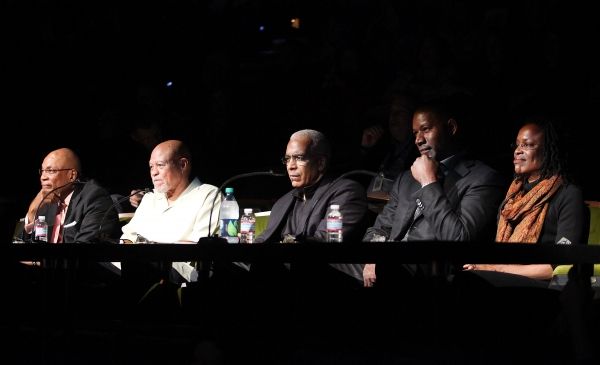 Celebrity judges Paris Barclay, John Beasley, Stan Lathan, Dennis Haysbert and Charla Photo
