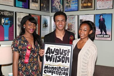 Student performer finalists Jasmine Hogan, Christopher Smith and Tyler Edwards Photo