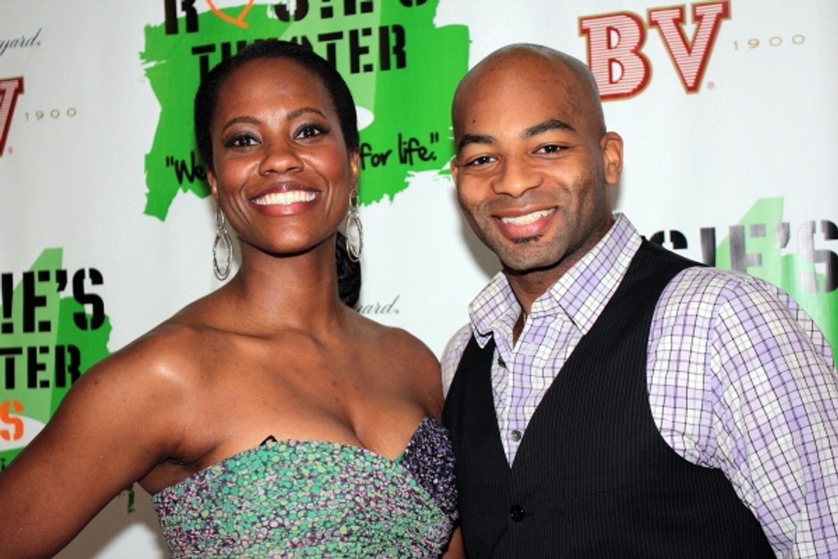 Zakiya Young, Brandon Victor Dixon at 