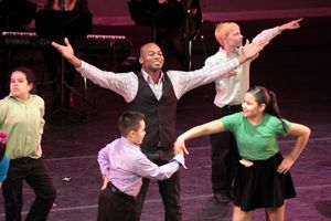 Brandon Victor Dixon and Rosie's Theater Kids @ BroadwayWorld Brandon Victor Dixon and Rosie's Theater Kids Photo