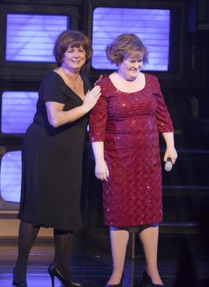 Elaine C. Smith and Susan Boyle @ BroadwayWorld Elaine C. Smith and Susan Boyle Photo