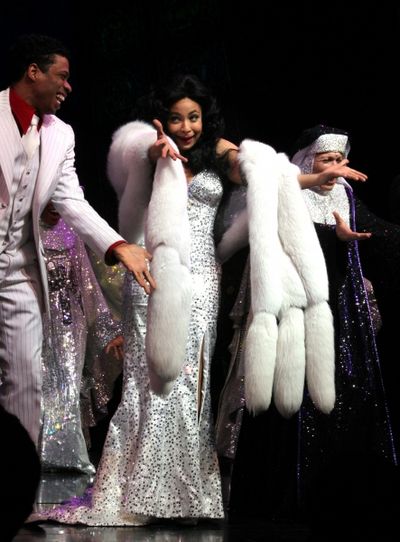Chester Gregory & Carolee Carmello with Raven-Symone Photo