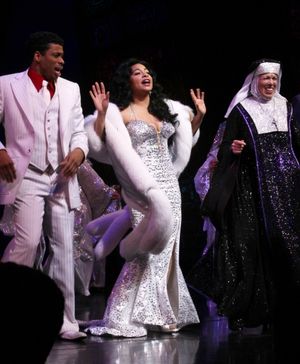 Chester Gregory & Carolee Carmello with Raven-Symone @ BroadwayWorld Chester Gregory & Carolee Carmello with Raven-Symone Photo