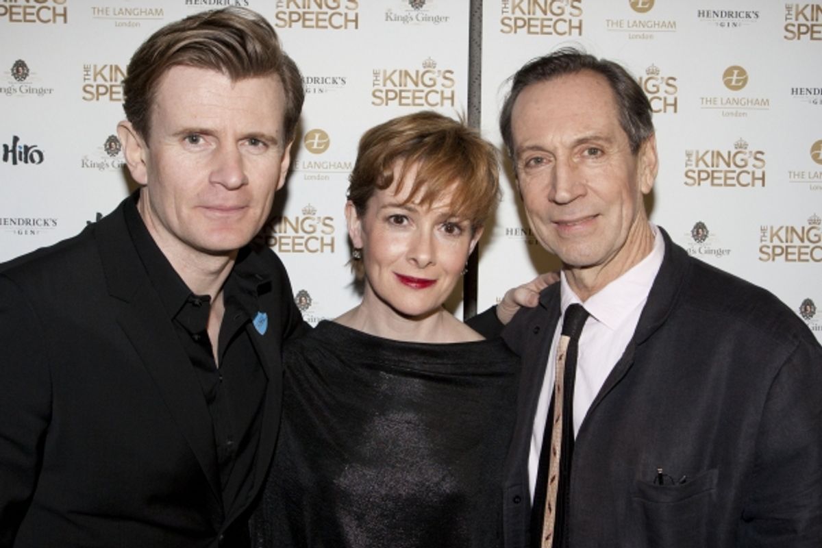 Charles Edwards, Emma Fielding and Jonathan Hyde at 
