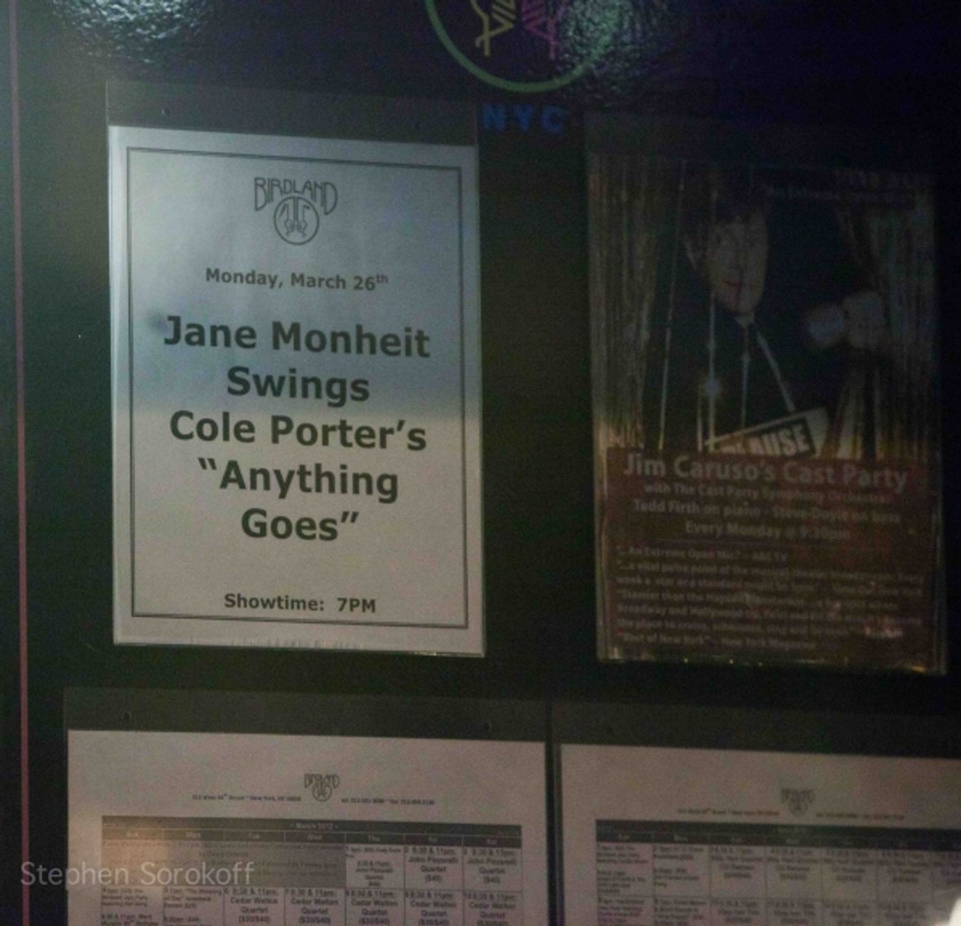 Photo Flash: Jane Monheit Brings ANYTHING GOES to Birdland!  Image