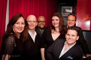 Maryann McSweeney, Jim Ridl, Alvester Garnett, Jane Monheit, Ted Nash,  Robert Creigh Photo