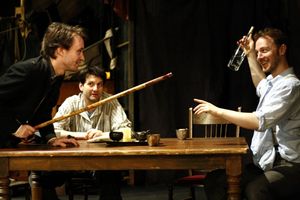 Evan Griffiths, Thomas Raimondo and Pete McElligott Photo