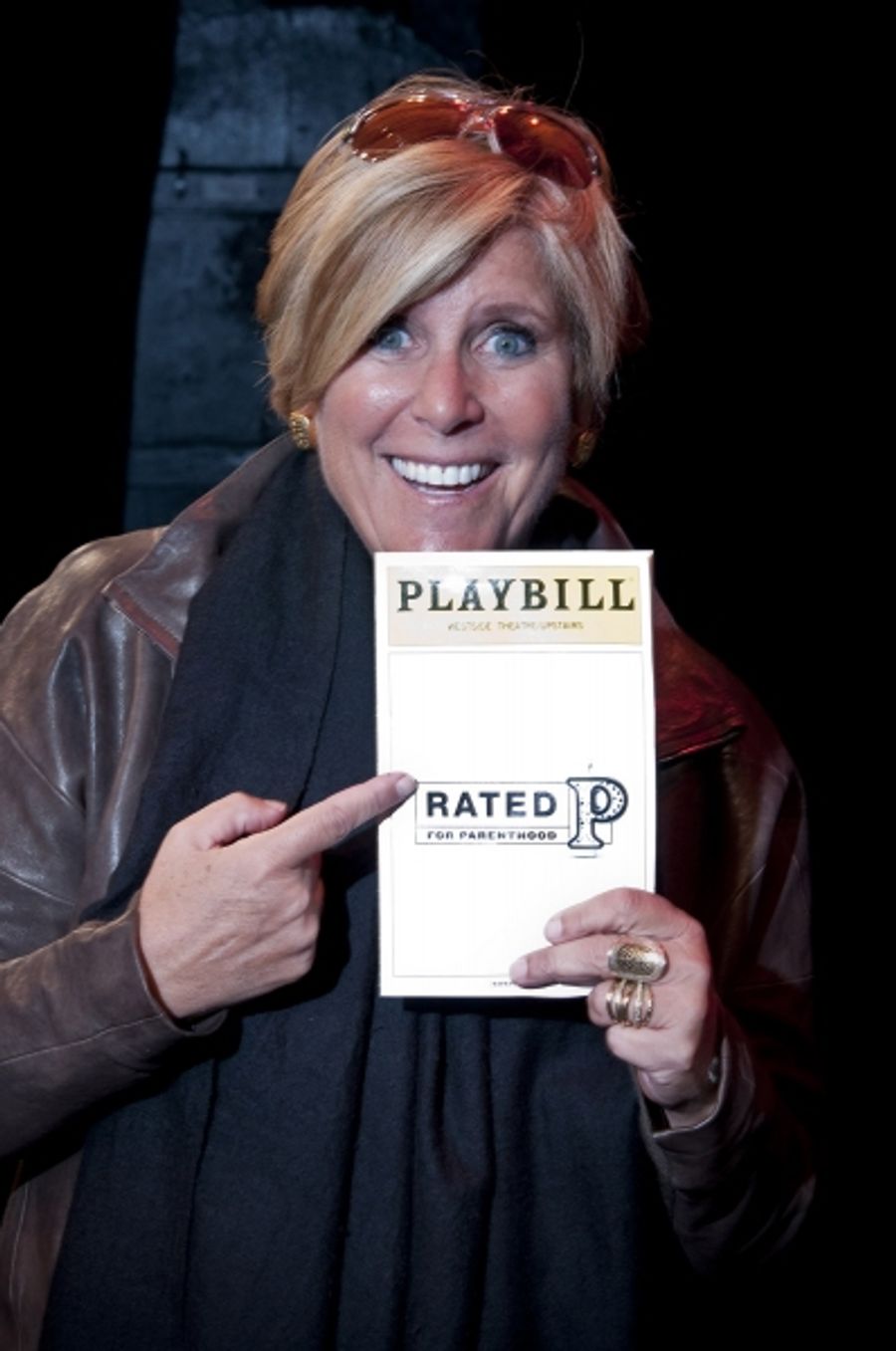 Photo Flash: Suze Orman Visits RATED P FOR PARENTHOOD Image