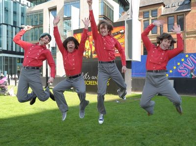 Ben Evans, Oliver Savile, Stephen Kirwan, and Tom Parsons,  Photo