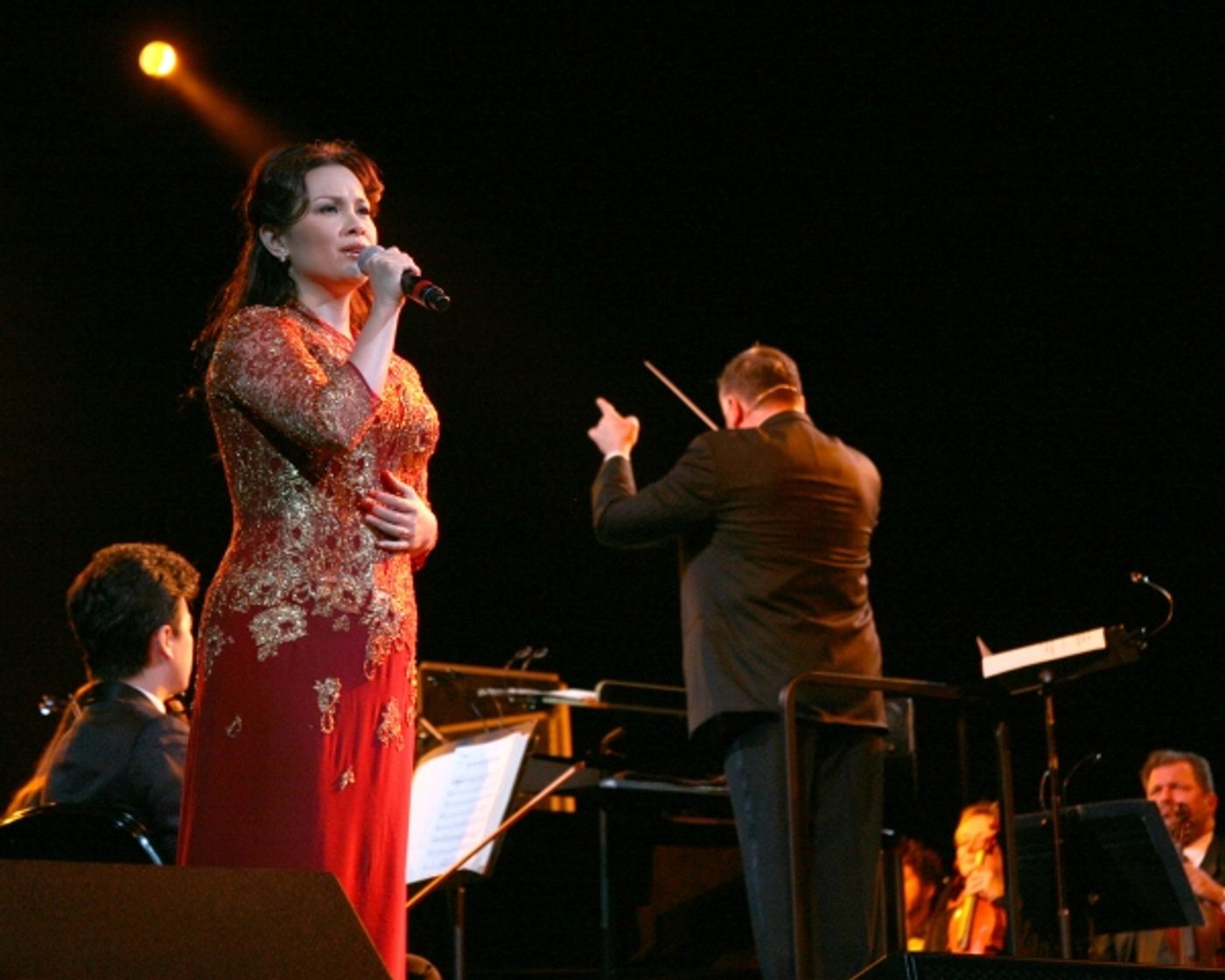 Photo Flash: Lea Salonga, Brian Stokes Mitchell, et al. in DO YOU HEAR THE PEOPLE SING Concert  Image