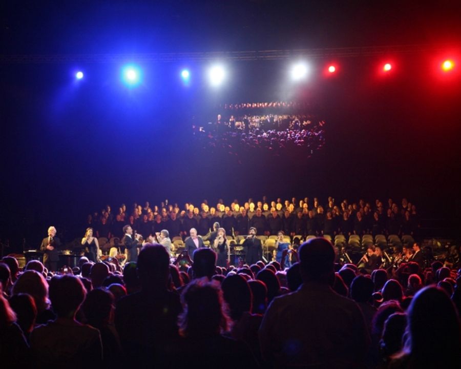 Photo Flash: Lea Salonga, Brian Stokes Mitchell, et al. in DO YOU HEAR THE PEOPLE SING Concert Image