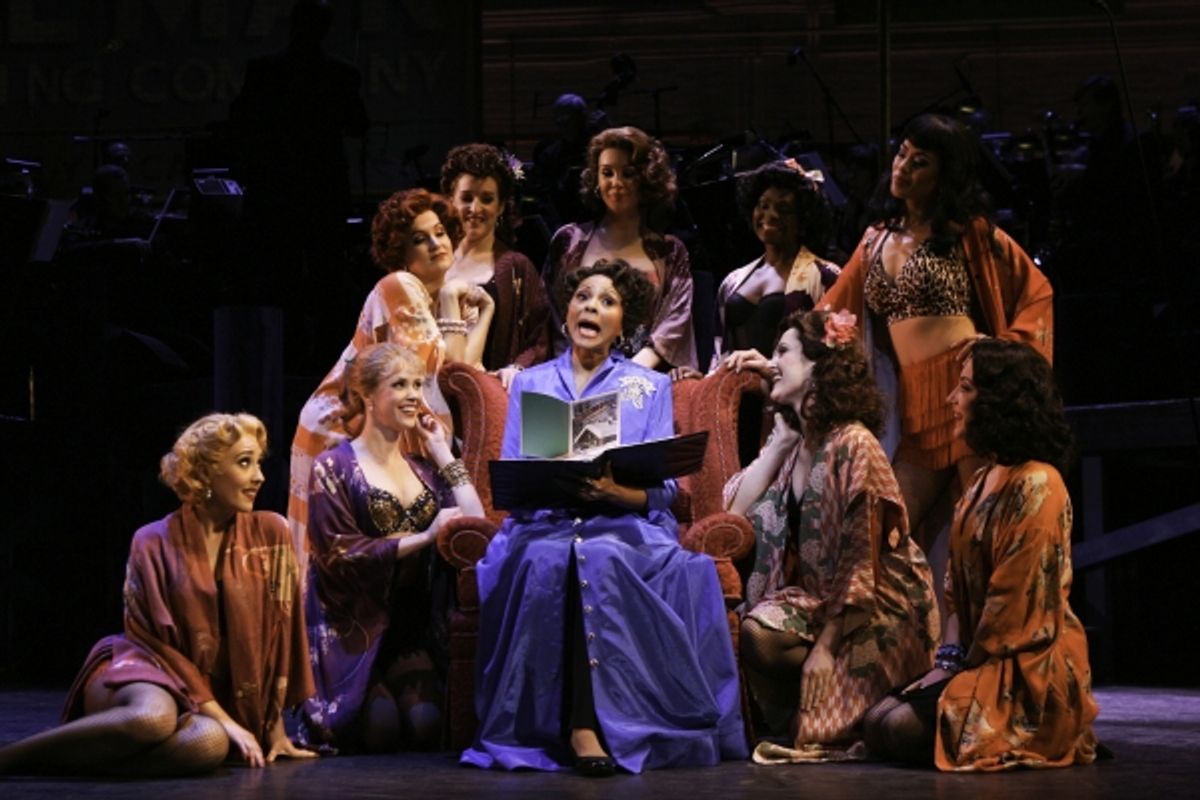 Leslie Uggams and the cast of Encores! PIPE DREAM at 