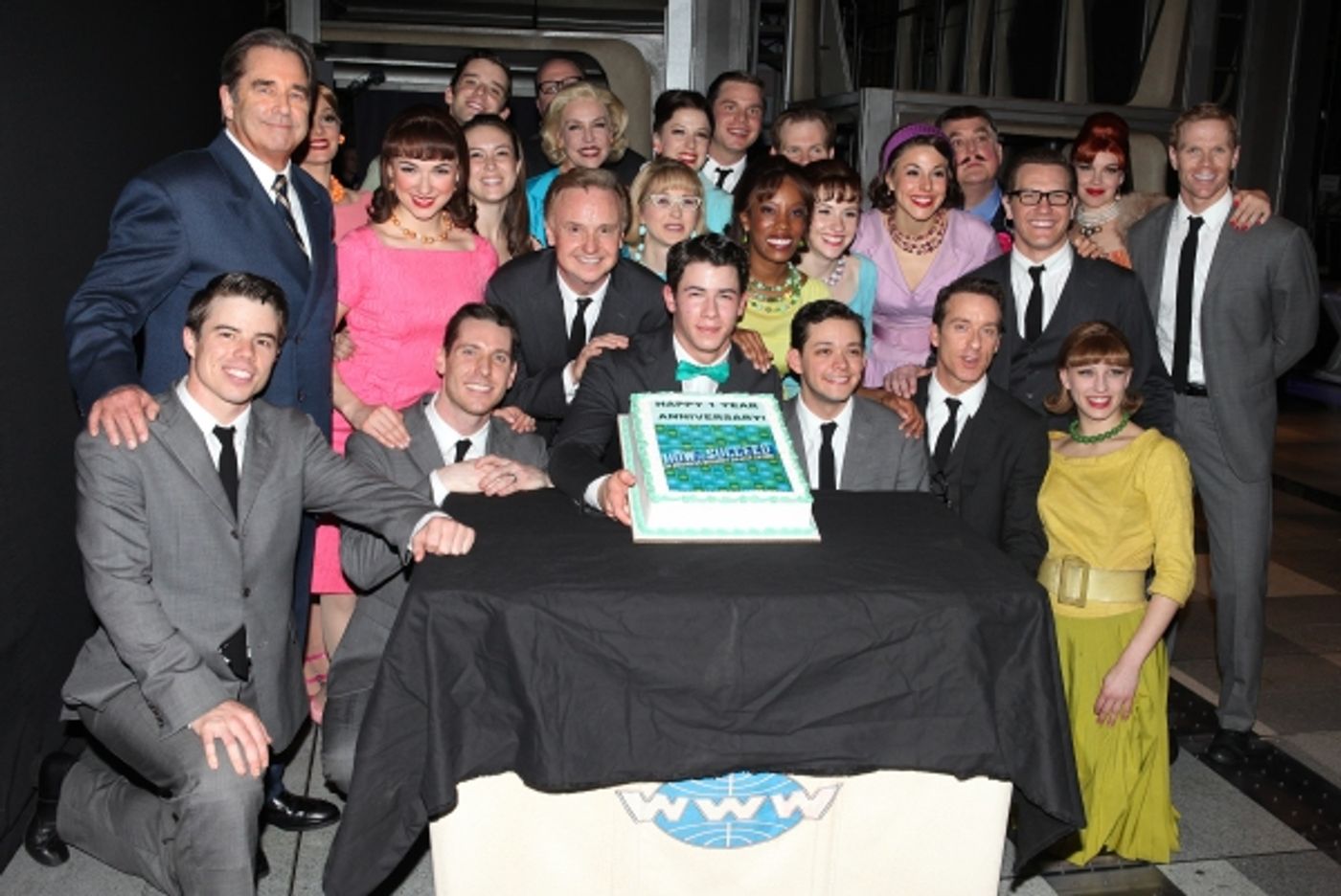 Photo Coverage: HOW TO SUCCEED Celebrates 1 Year on Broadway!  Image
