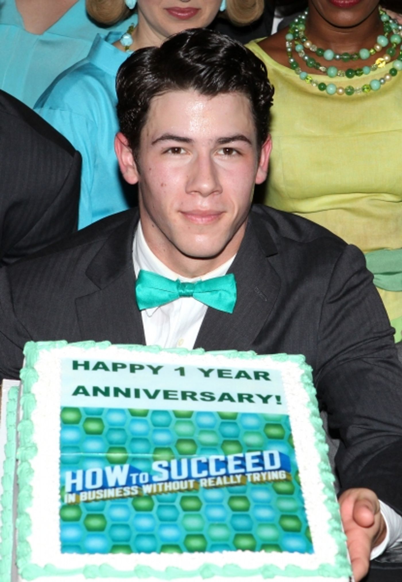 Photo Coverage: HOW TO SUCCEED Celebrates 1 Year on Broadway!  Image
