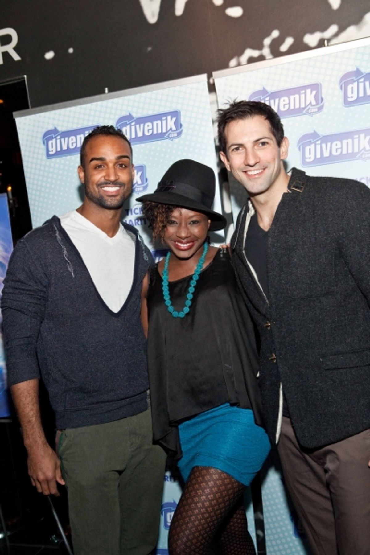Joe Aaron Reid, Vasthy Mompoint and Josh Franklin at 