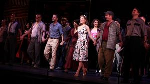 Phillip Hernandez, Stephen Wallem, Will Chase, Leslie Uggams, Laura Osnes, Tom Wopat  Photo