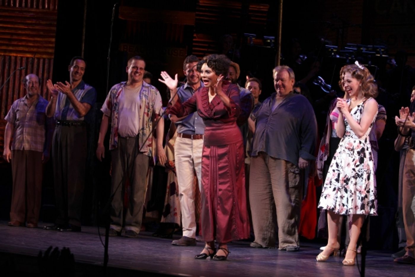Photo Coverage: PIPE DREAM's Opening Night Curtain Call!  Image