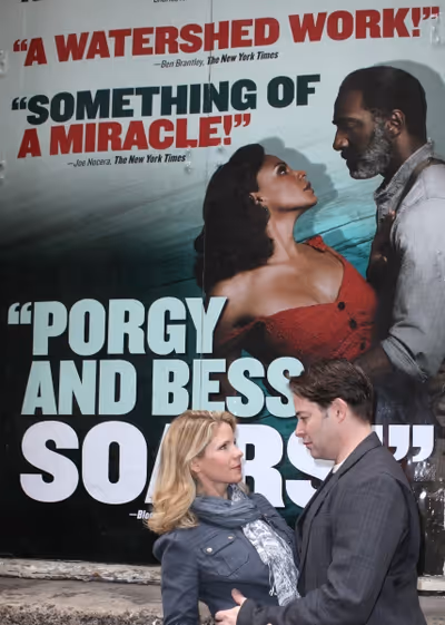 Kelli O'Hara & Matthew Broderick pay tribute to the 'Porgy & Bess' Poster Photo