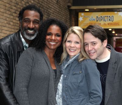 Audra McDonald, Norm Lewis, Kelli O'Hara & Matthew Broderick Photo