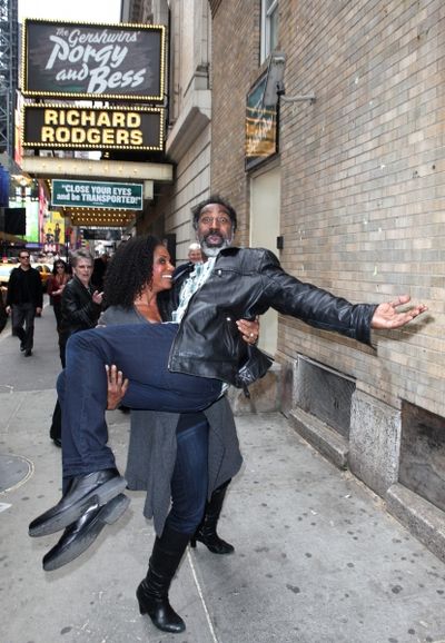 Audra McDonald & Norm Lewis pay tribute to the 'Nice Work...' Poster Photo