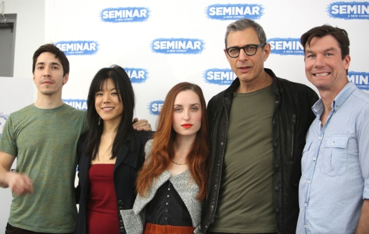 Justin Long, Hettienne Park, Zoe Lister-Jones, Jeff Goldblum & Jerry O'Connell  at 