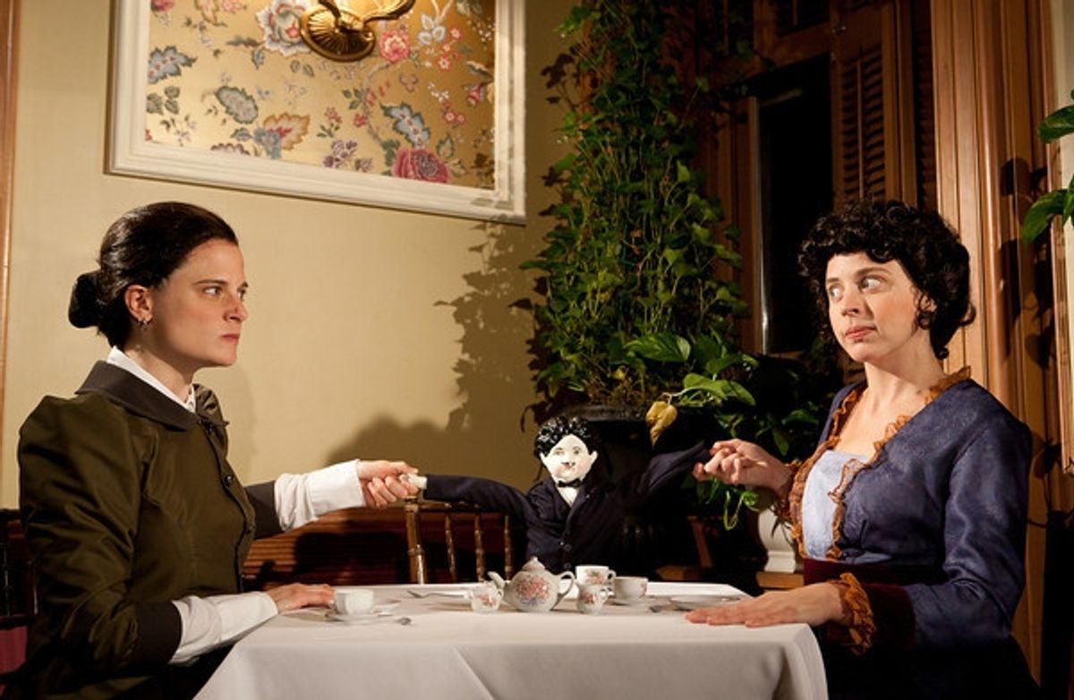 Liz Eckert, Jody Flader at 