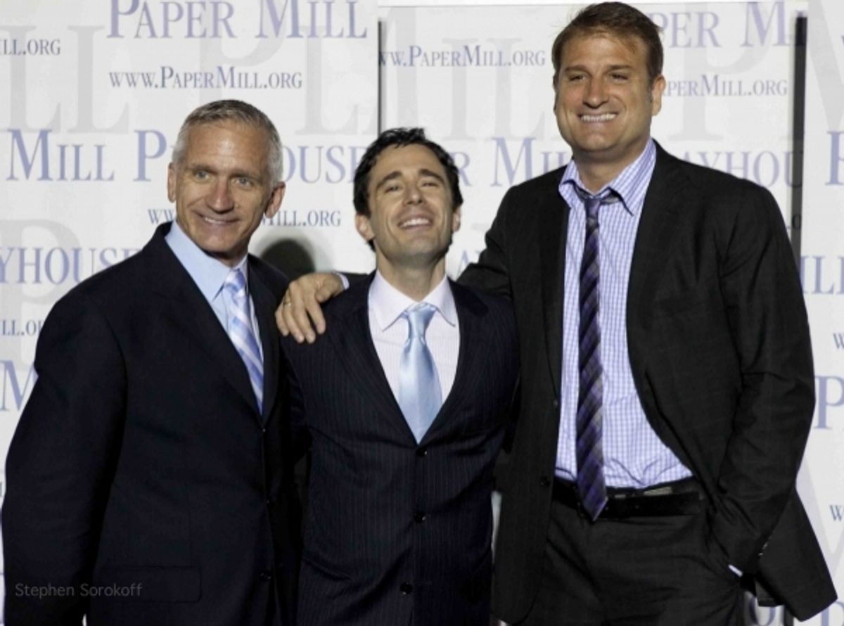 Mark S. Hoebee, Christopher Gattelli, Jeff Calhoun at 