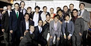 Christopher Gatelli and the cast of NEWSIES at Paper Mill Playhouse @ BroadwayWorld Christopher Gatelli and the cast of NEWSIES at Paper Mill Playhouse Photo