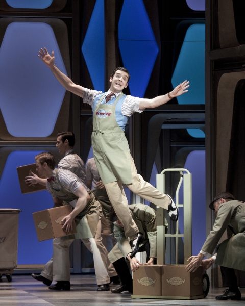 Photo Coverage: First Shots of Nick Jonas & Michael Urie in HOW TO SUCCEED IN BUSINESS WITHOUT REALLY TRYING!  Image