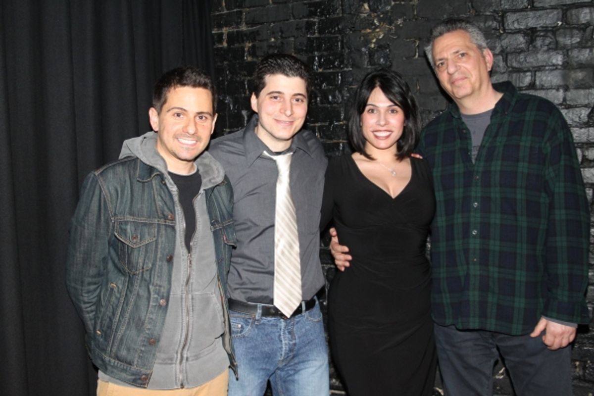 Charles Messina, Carlo Rivieccio, Gina Ferranti and Alan Gordon at 