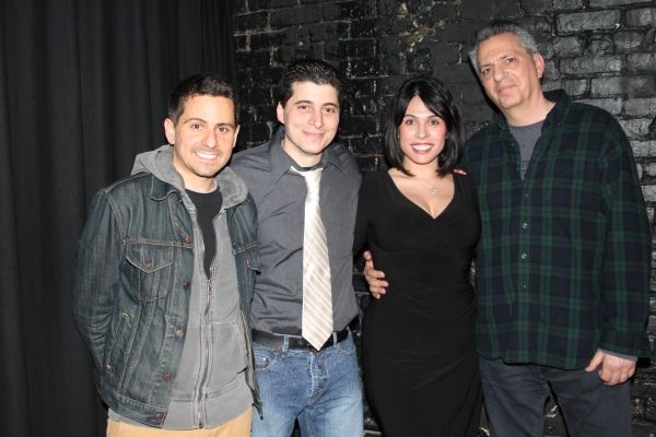 Charles Messina, Carlo Rivieccio, Gina Ferranti and Alan Gordon Photo