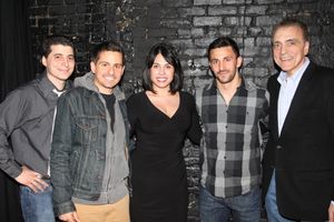 Carlo Rivieccio, Charles Messina, Gina Ferranti, Jason Cerbone and Ernest Mingione  Photo