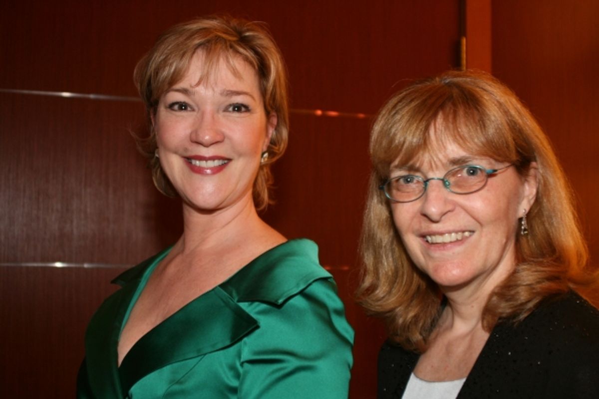 Amelia Broome and guest at 