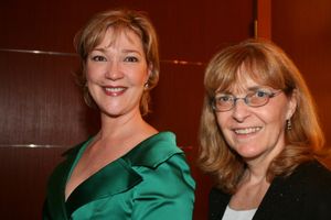 Amelia Broome and guest @ BroadwayWorld Amelia Broome and guest Photo