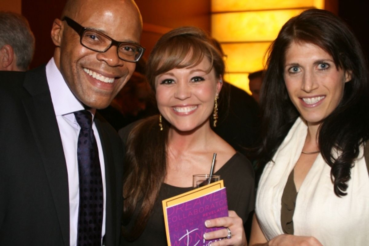 Brian R. Robinson, McCaela Donovan and guest at 