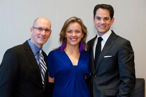 Paul Daigneault, Alice Ripley and Jared Bowen @ BroadwayWorld Paul Daigneault, Alice Ripley and Jared Bowen Photo