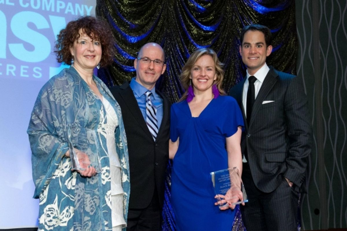 Paula Plum, Paul Daigneault, Alice Ripley and Jared Bowen at 