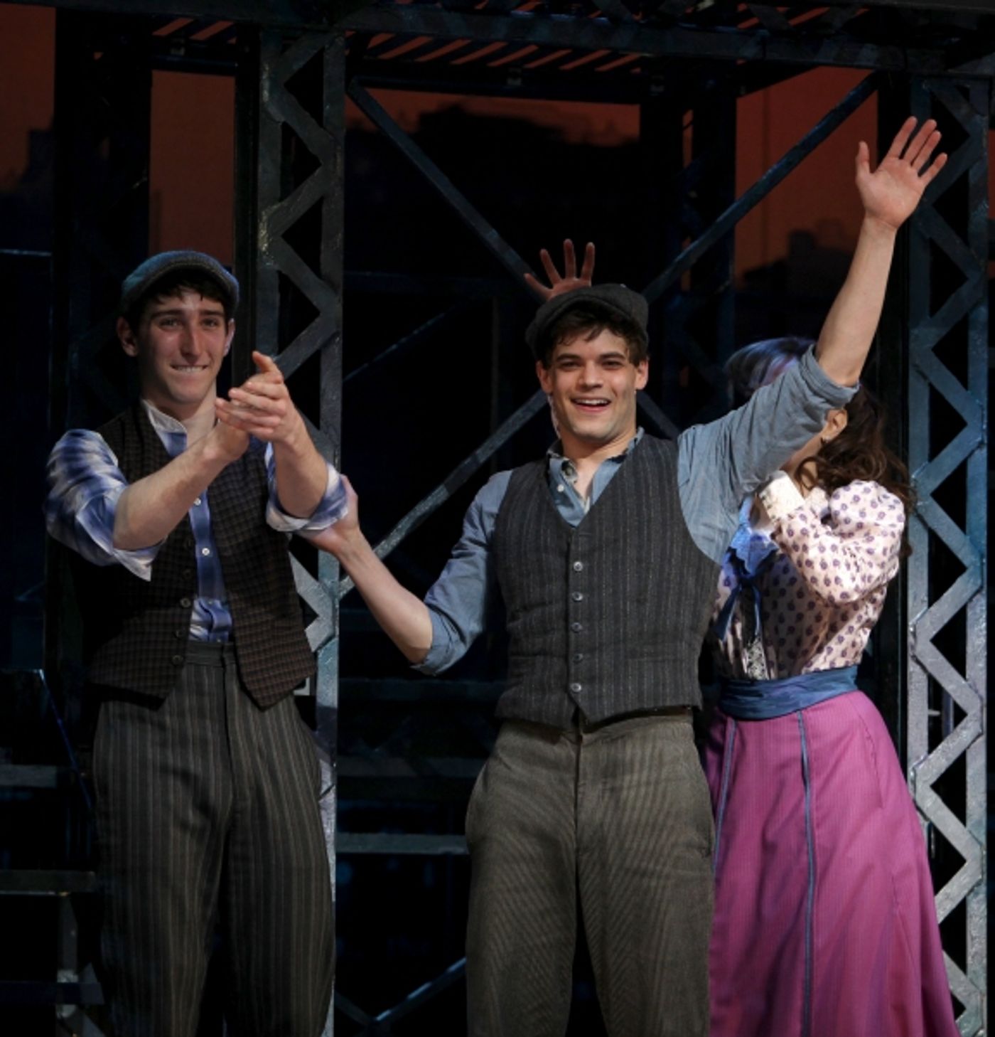 Photo Coverage: NEWSIES Opening Night Curtain Call!  Image