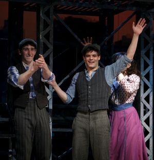 Ben Frankhauser, Kara Lindsay & Jeremy Jordan  Photo