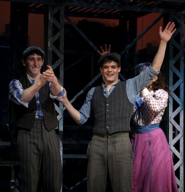 Ben Frankhauser, Kara Lindsay & Jeremy Jordan  Photo