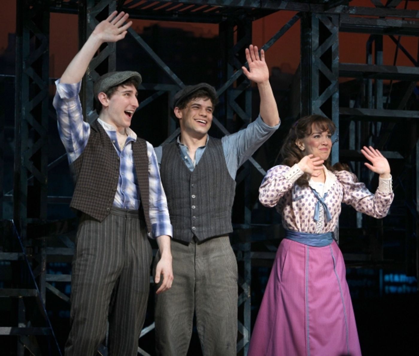 Photo Coverage: NEWSIES Opening Night Curtain Call!  Image