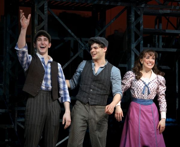 Ben Frankhauser, Jeremy Jordan & Kara Lindsay Photo