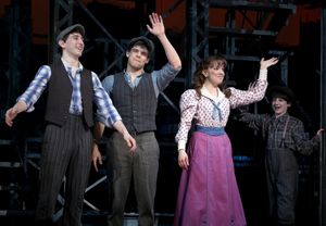Ben Frankhauser, Jeremy Jordan, Kara Lindsay & Matthew J. Schechter Photo